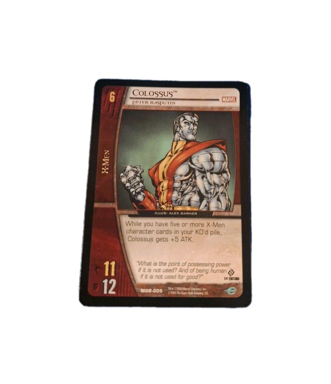 Lot Of 6 Classic Marvel Vs System Trading Cards Read Descrip - Tampa, Florida - FleaMarketBay