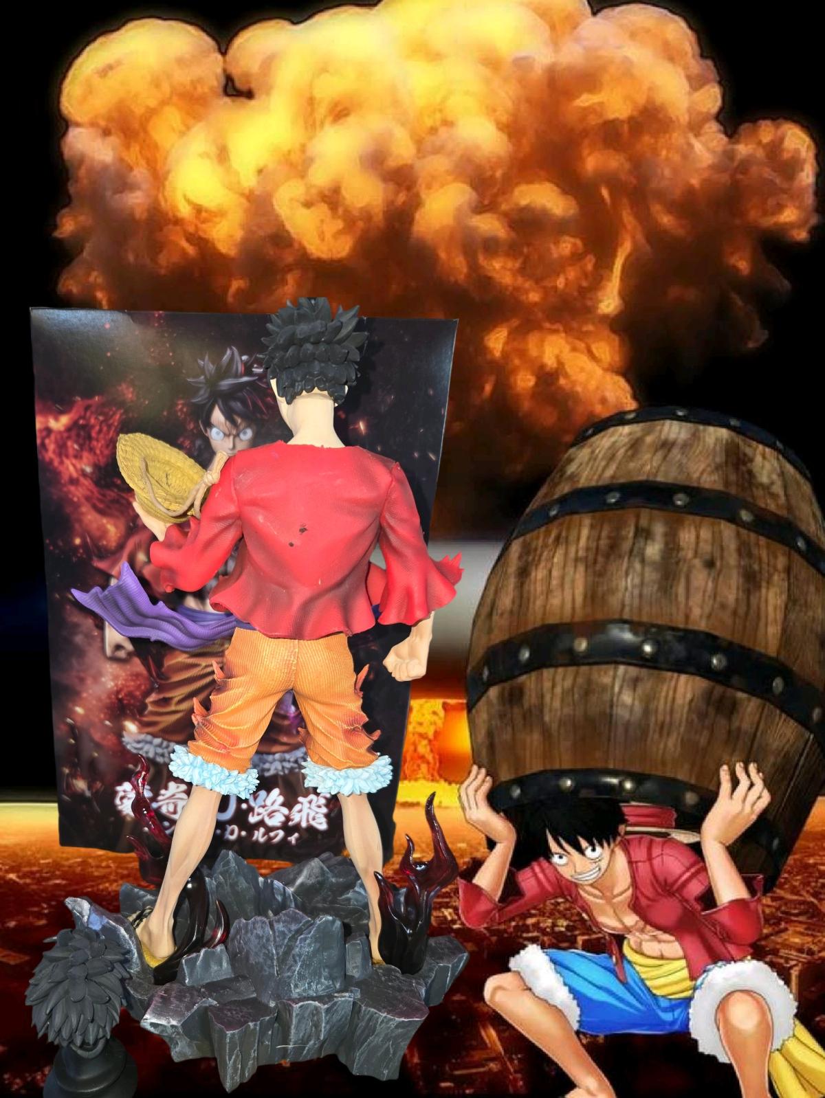 BattleDamaged Luffy Action Figure - Montebello, California - FleaMarketBay