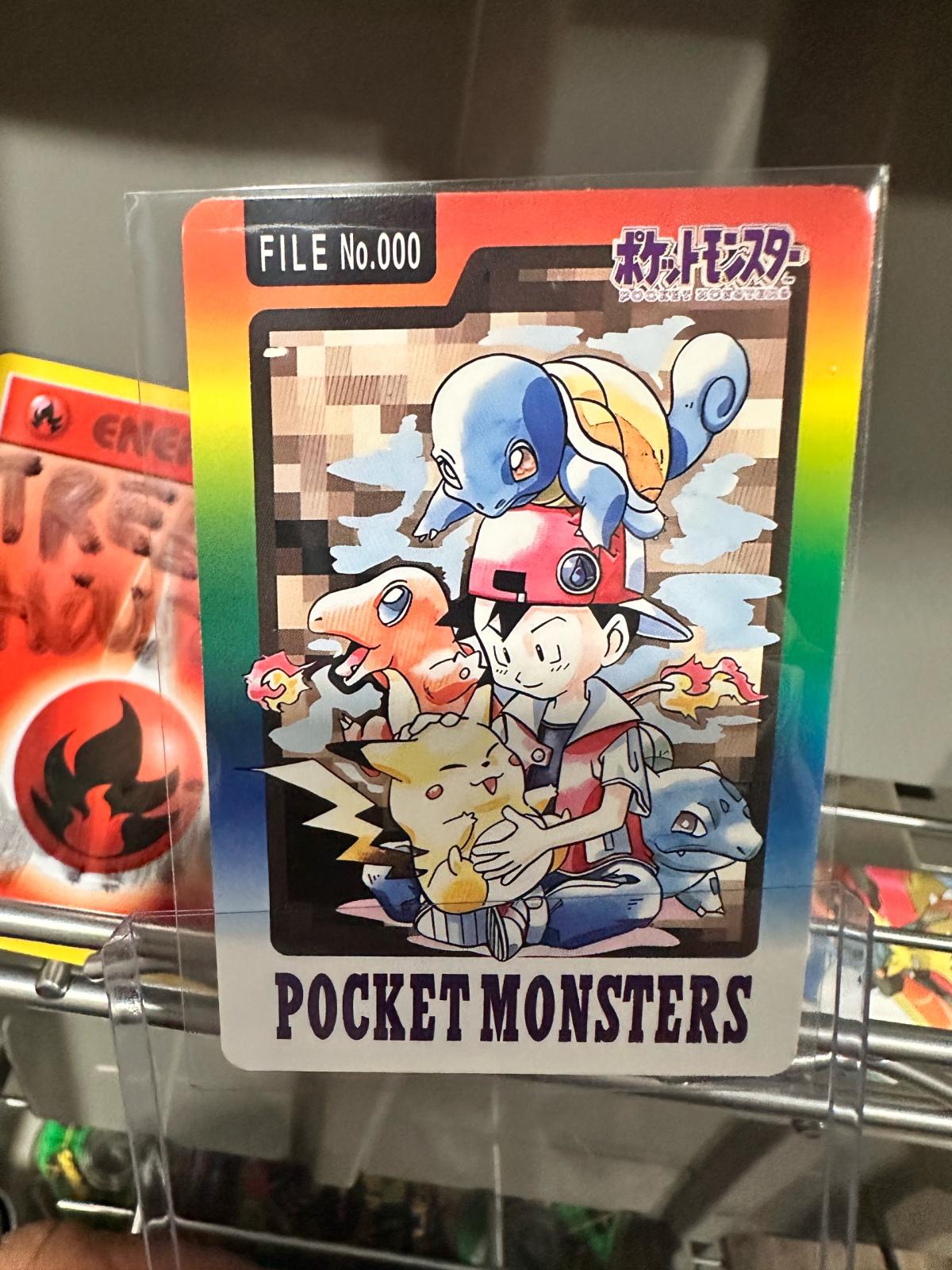 Pokemon Japanese Vending Card Pocket Monsters