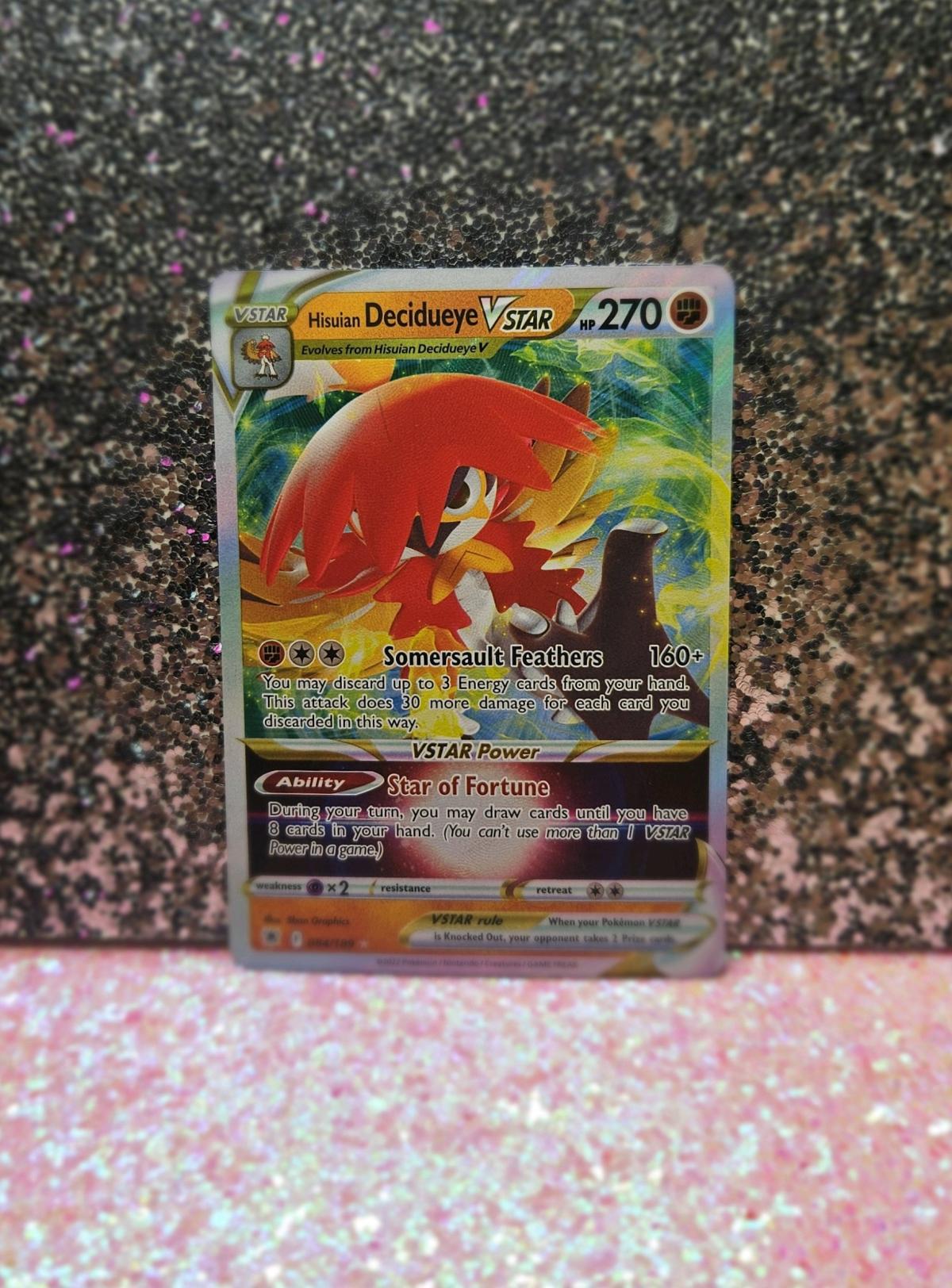 Pokemon Cards Hisuian Decidueye