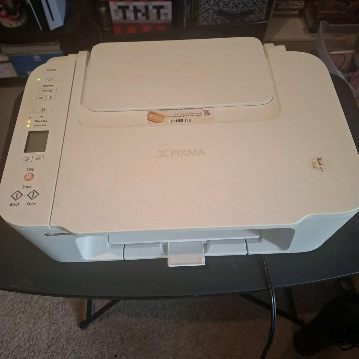 Canon Pixma TS3700 All in one Wireless Inkject Printer - Tampa, Florida