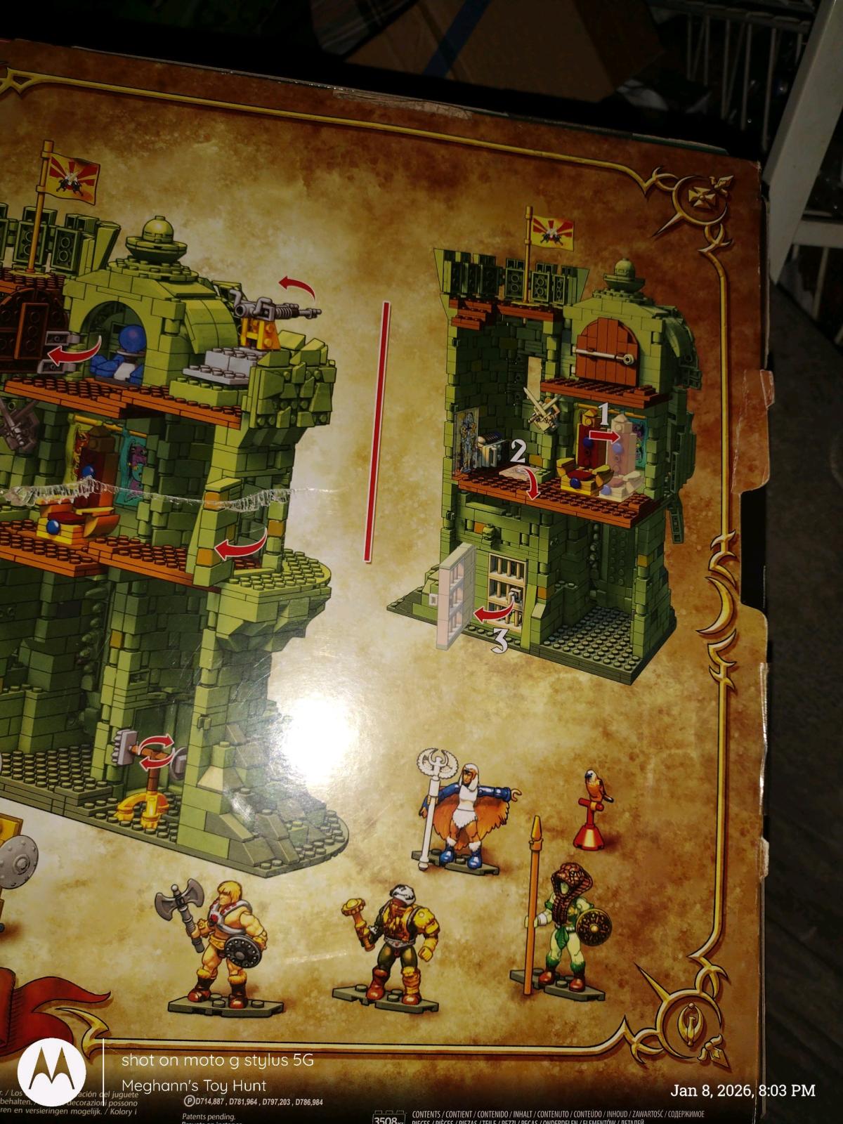 Mega Construx Masters of The Universe Castle Grayskull Set - Saint Charles, Missouri - FleaMarketBay