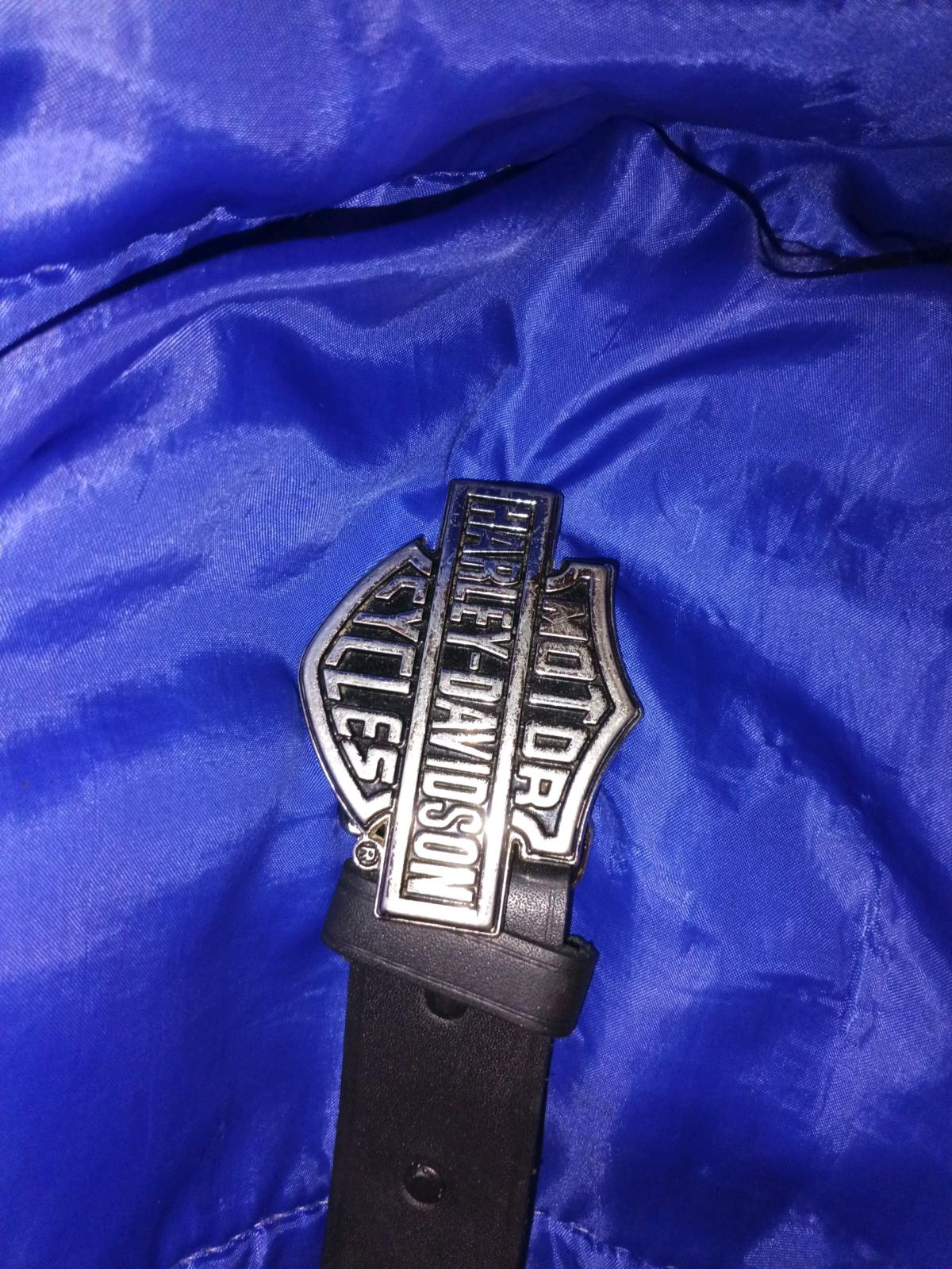 mens Harley Davidson embroidered belt