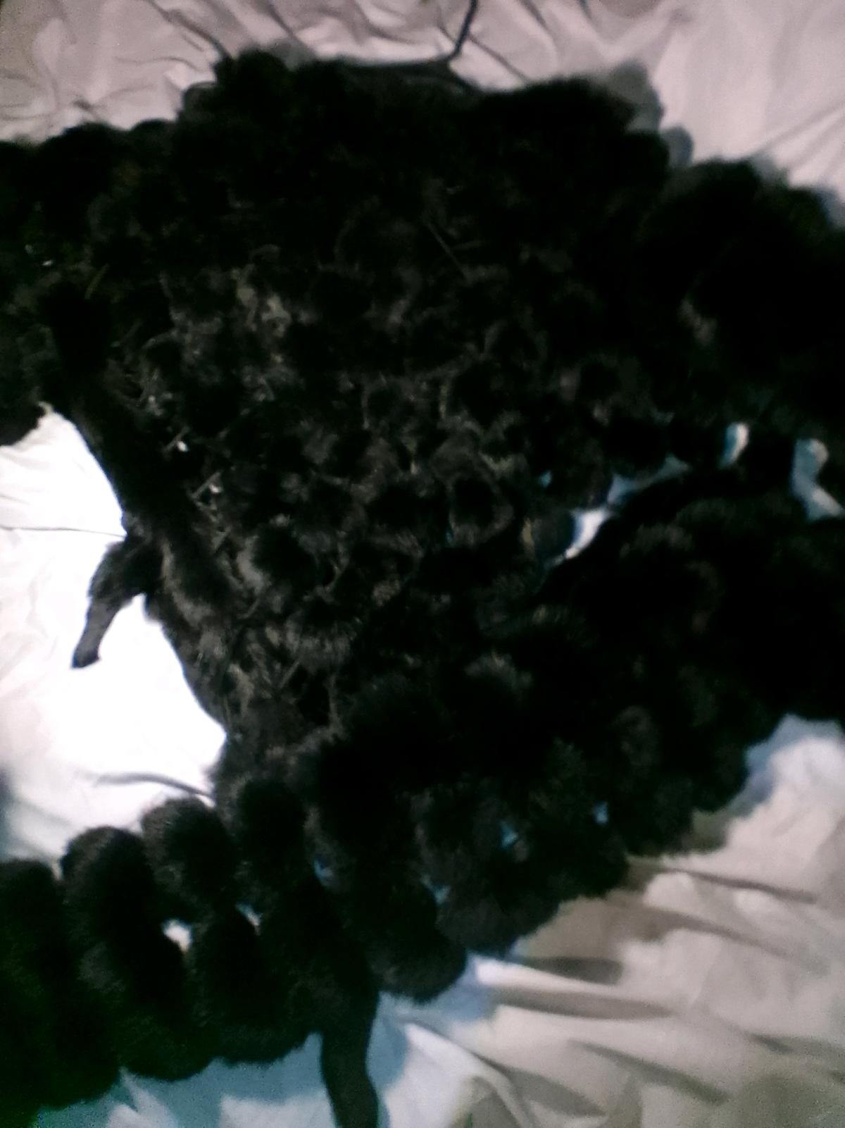 1930s 1950s black mink shaw and shoulder wrap - Independence, Missouri