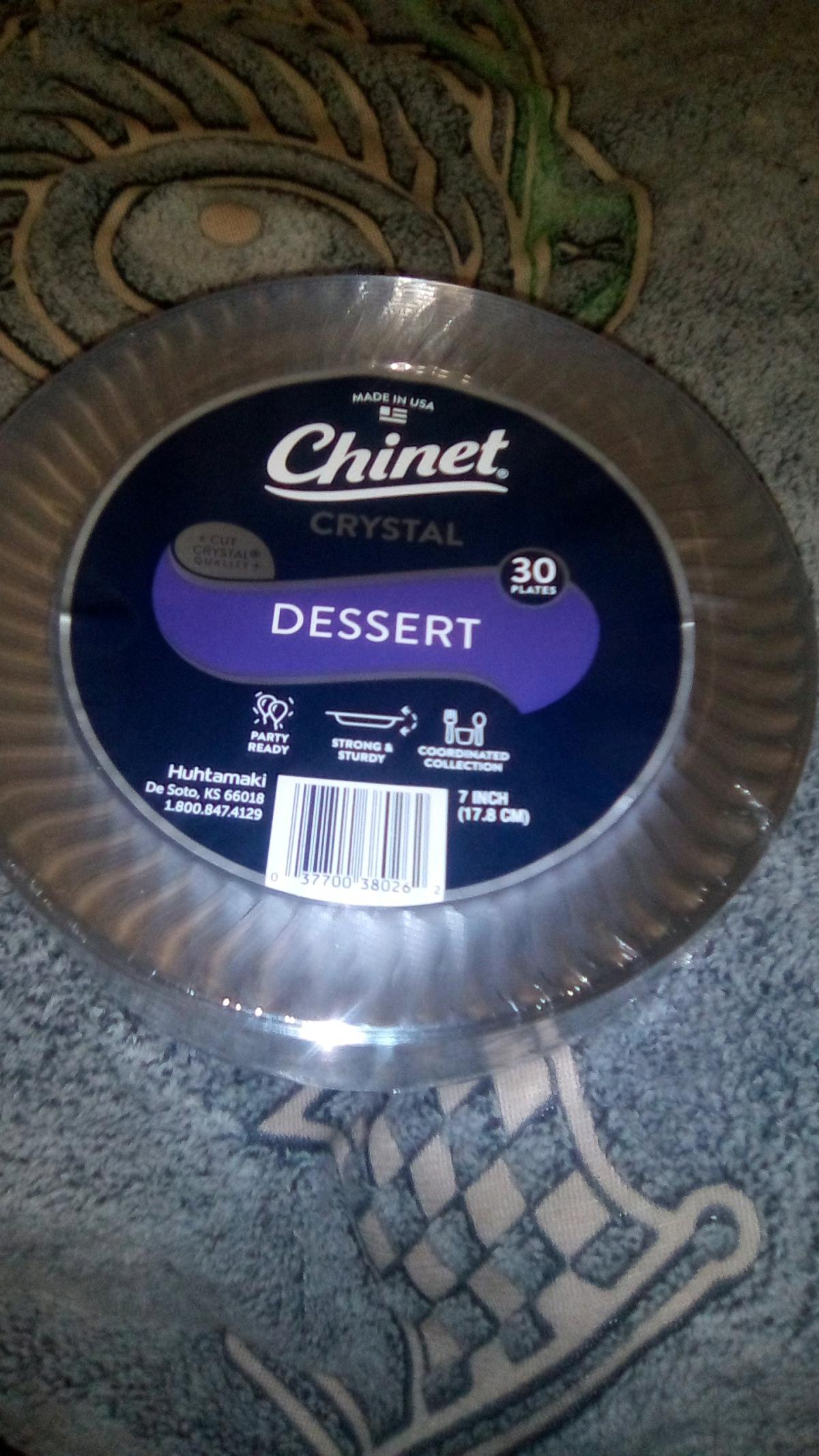 CHINET CRYSTAL PLATES