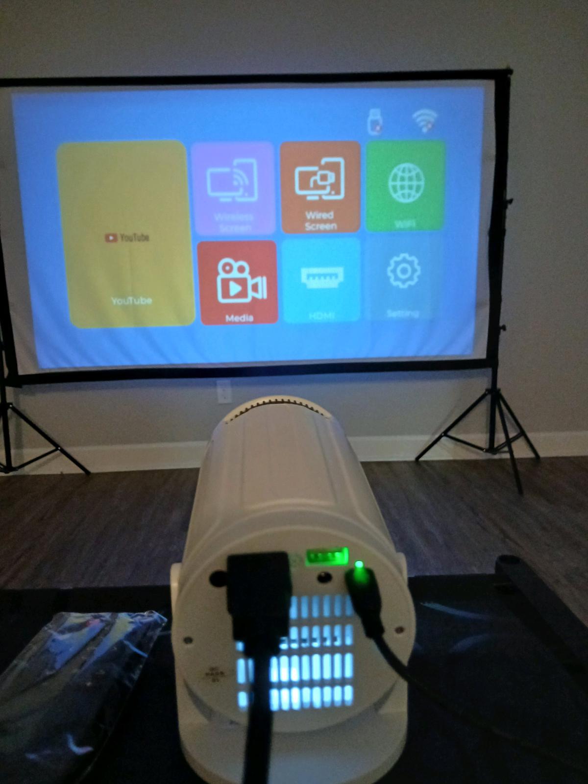 Mini Projector with Stand and YouTube - Tallahassee, Florida - FleaMarketBay
