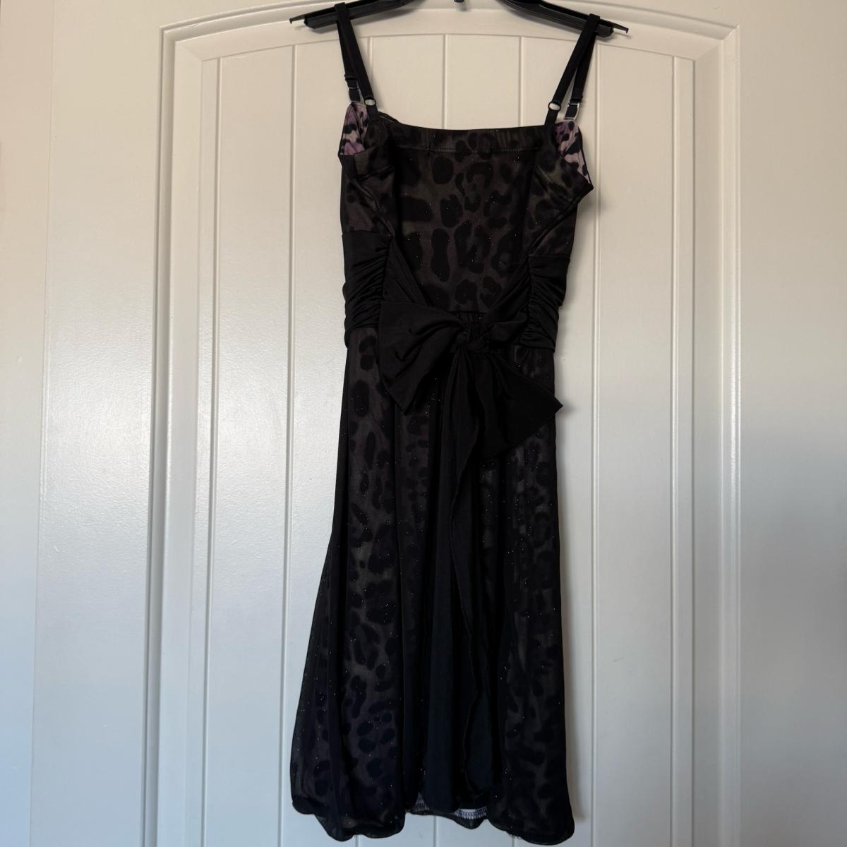 Elegant Black Sparkle Chiffon Evening Dress - Los Angeles, California - FleaMarketBay