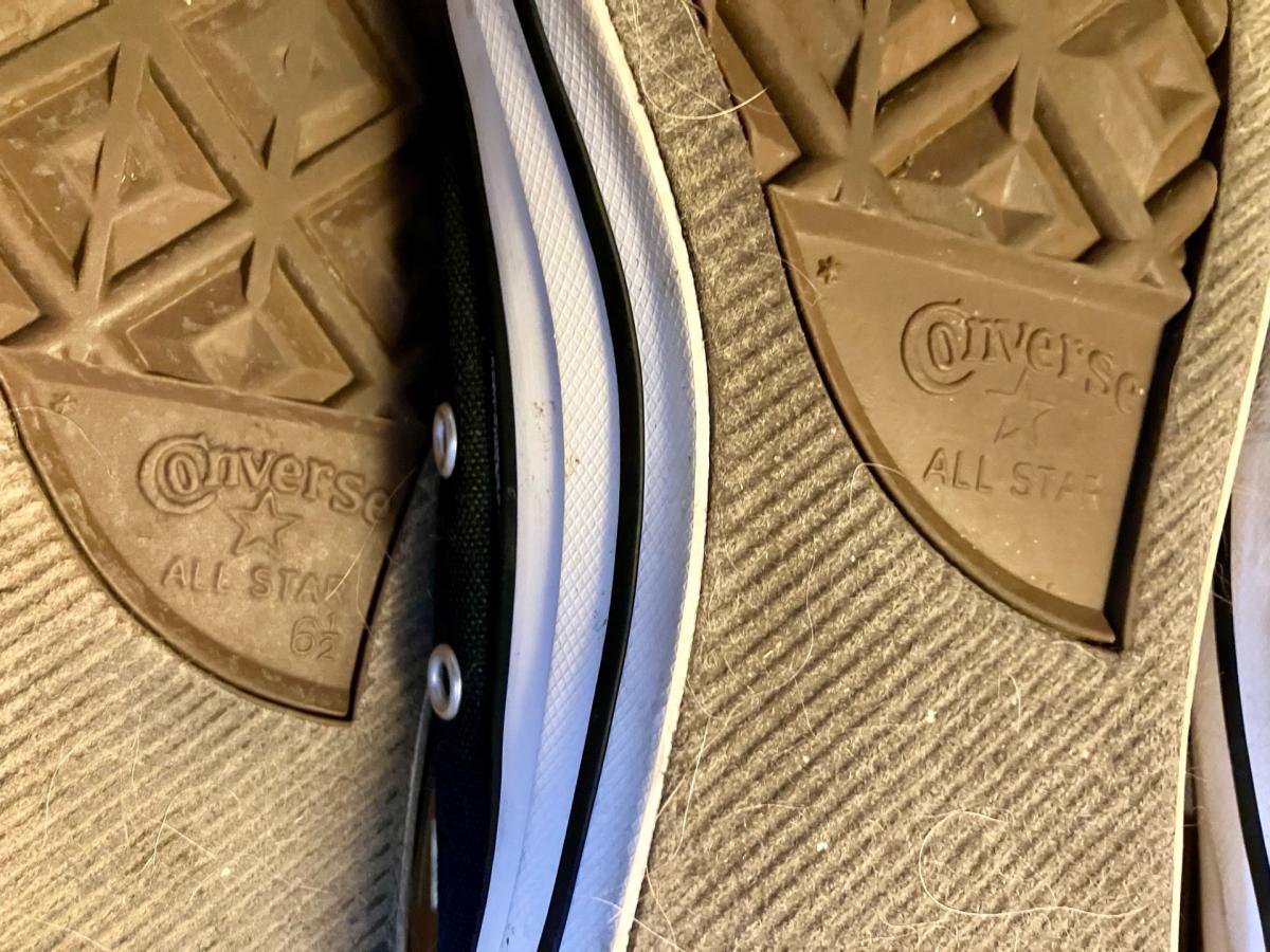 TWO PAIR CONVERSE SNEAKERS - Arvada, Colorado - FleaMarketBay