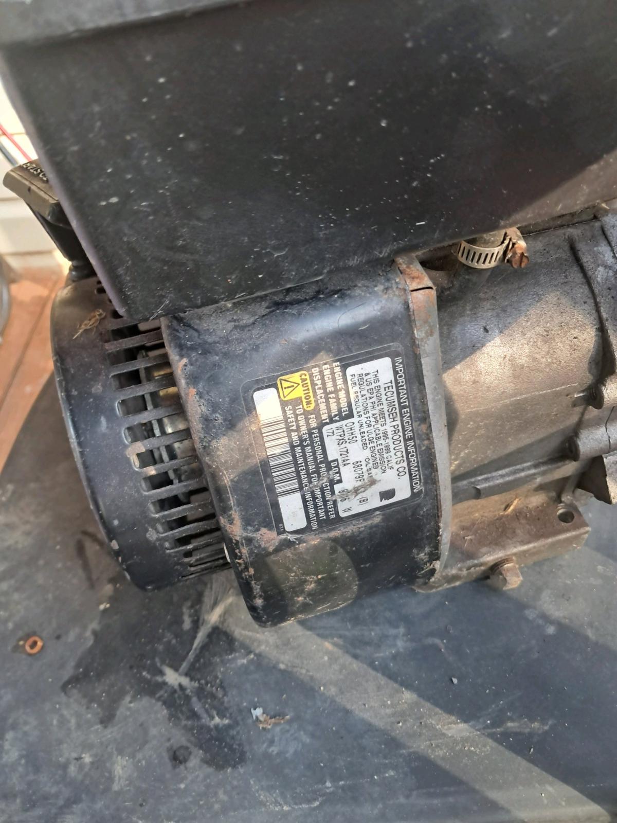 Since Tecumseh stopped manufacturing these engines in 2008 y