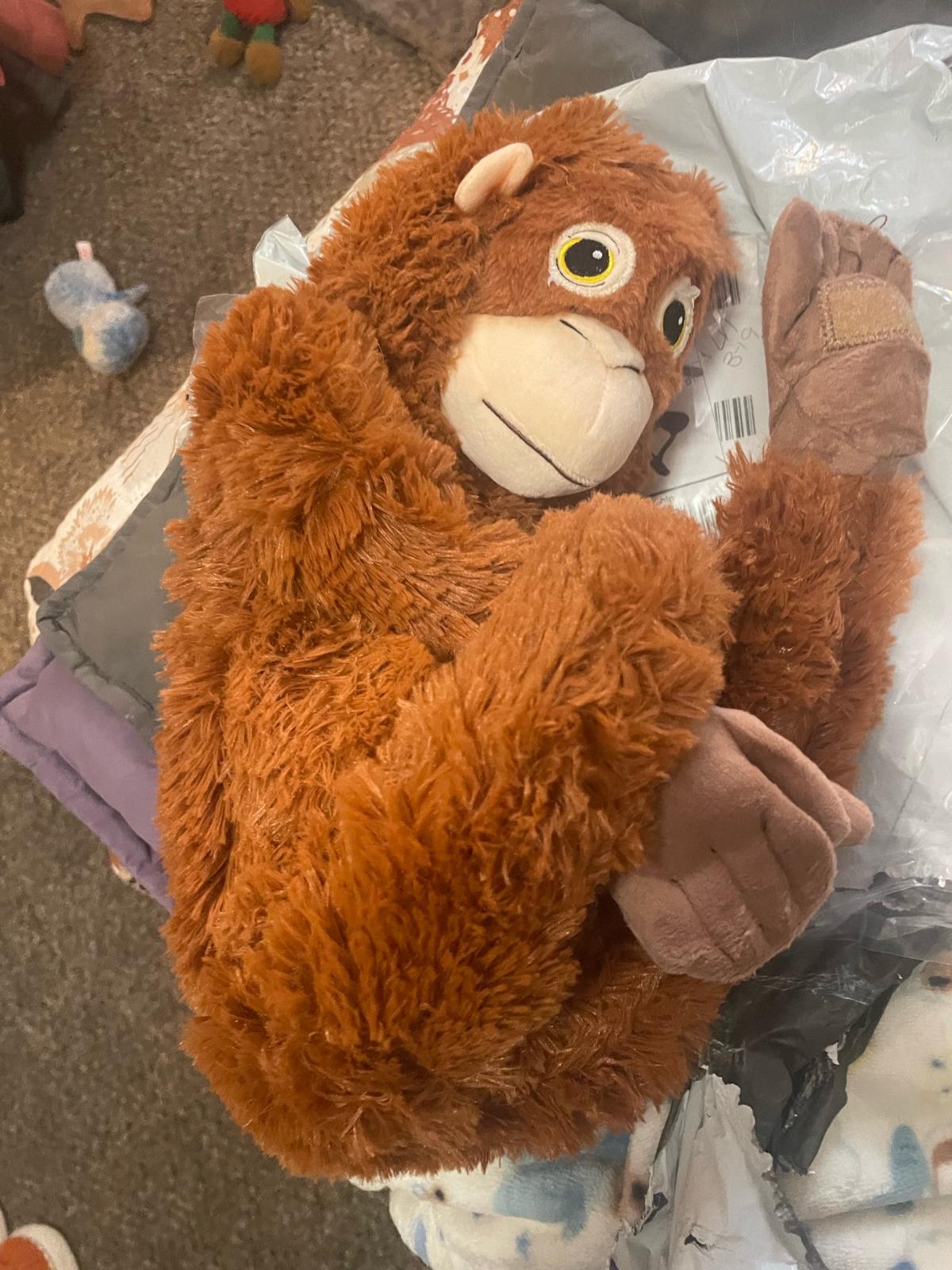 Plush Orangutan Brown Ikea Like Plush 26in  NWOT - Arvada, Colorado - FleaMarketBay