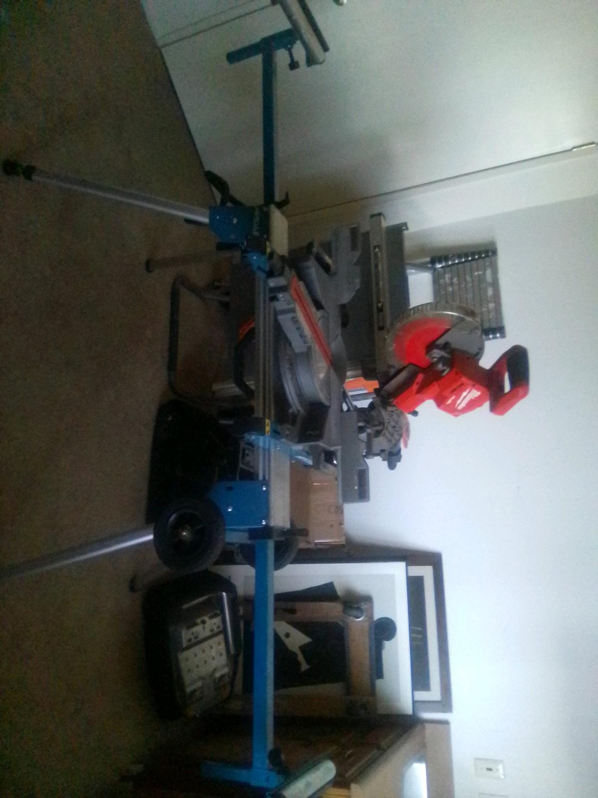 Milwaukee fuel 10 in compound slide minor and stand - Alicia, Arkansas - FleaMarketBay