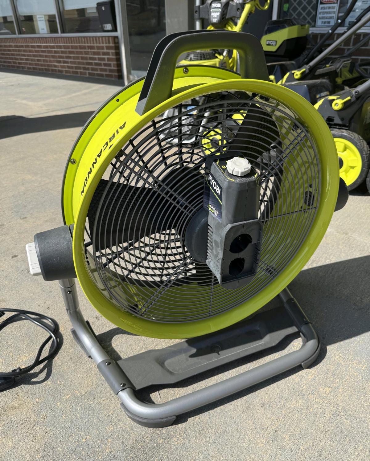 Ryobi 18v hybrid 18 inch air fan - Canton, Georgia - FleaMarketBay