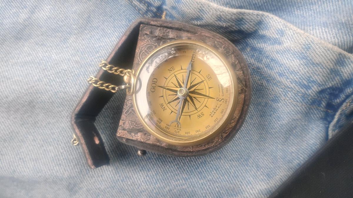 compass and case