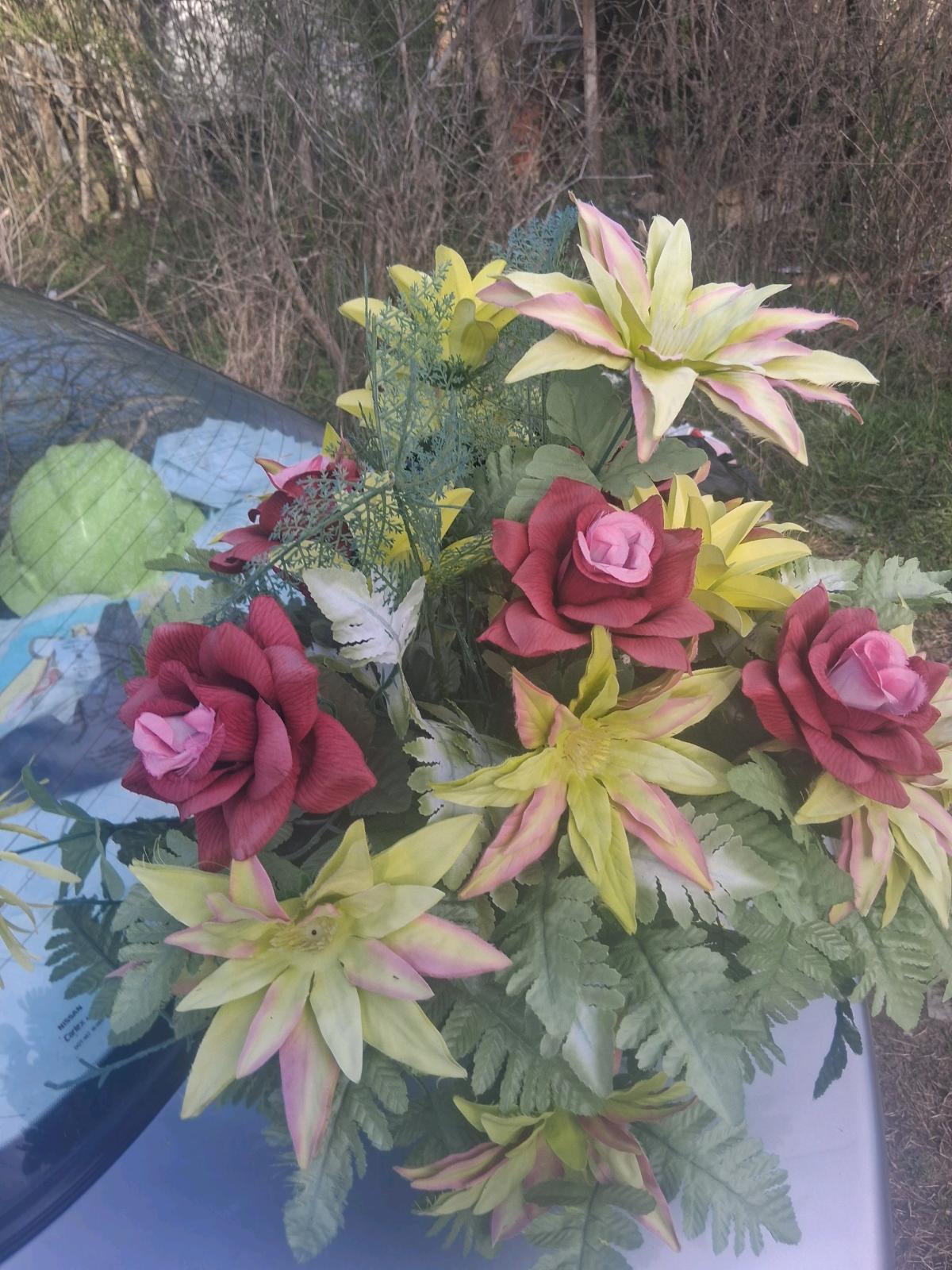 small headstone pieces