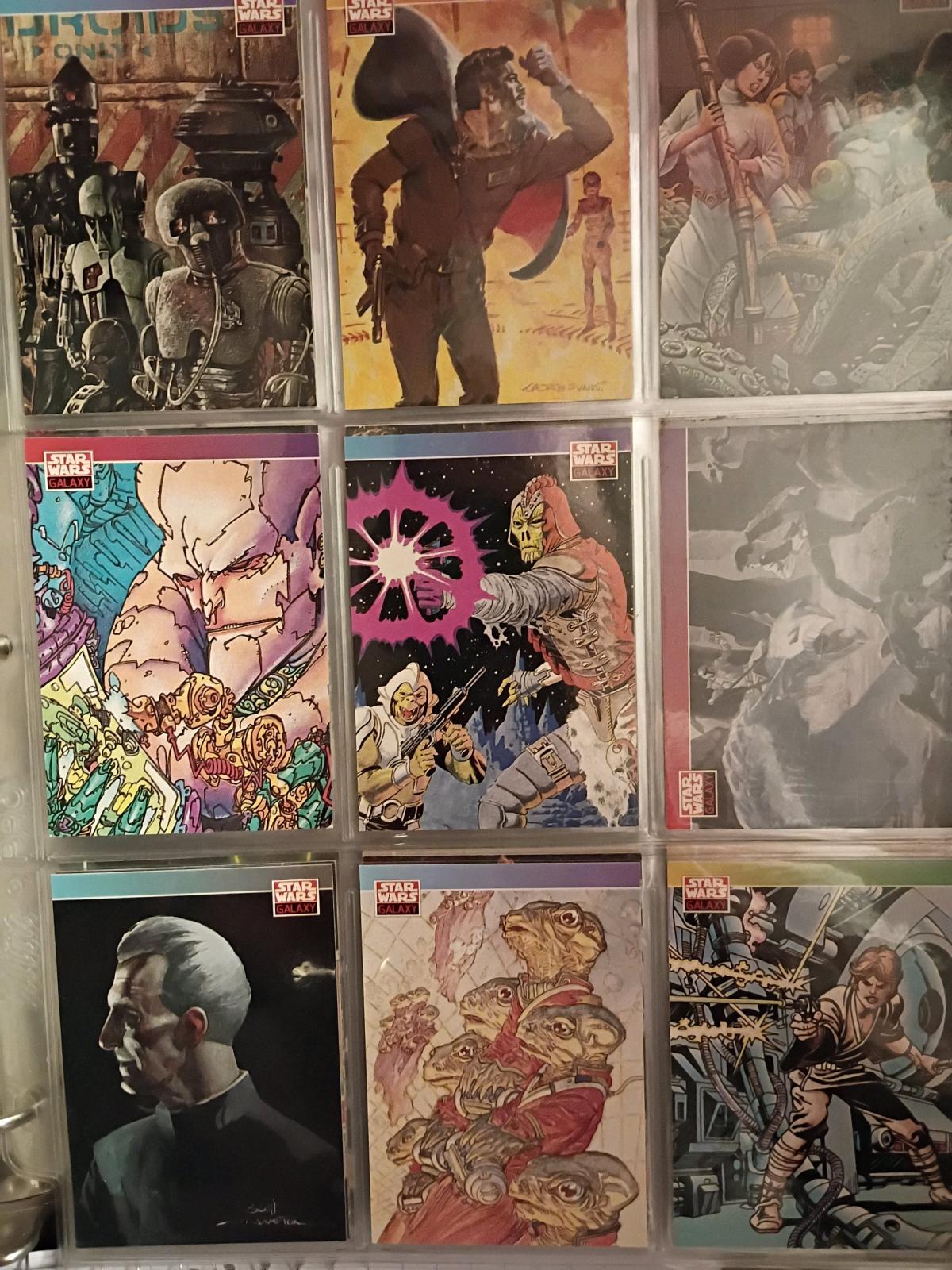 Star wars cards from 80s and 90s - Indianapolis, Indiana