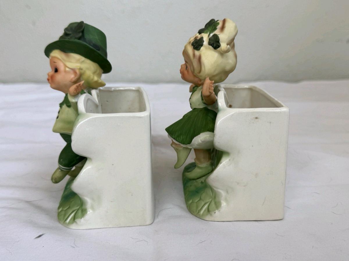 RELPO K1760 Boy  Girl Figurine Set  Made in Japan  300 FIRM - Chicago, Illinois - FleaMarketBay