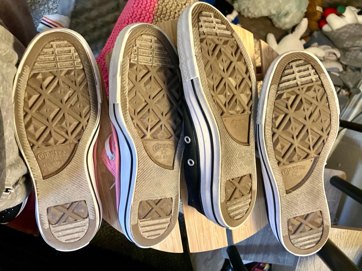 TWO PAIR CONVERSE SNEAKERS - Arvada, Colorado - FleaMarketBay