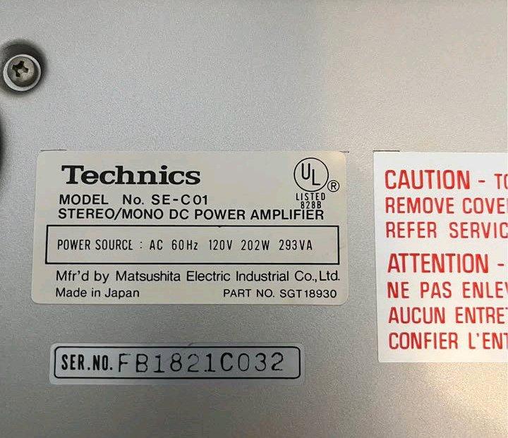 Vintage technics silver micro stereo - Adams, New York - FleaMarketBay