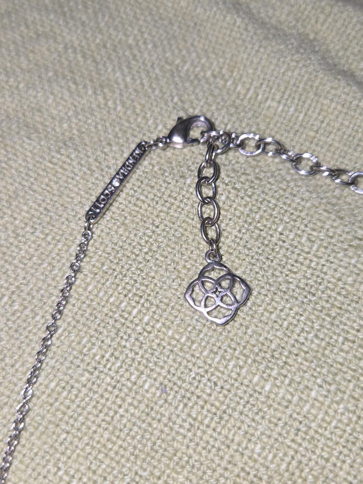 Kendra Scott Elisa Pendant Necklace in Cobalt Cats Eye - Huntsville, Alabama - FleaMarketBay