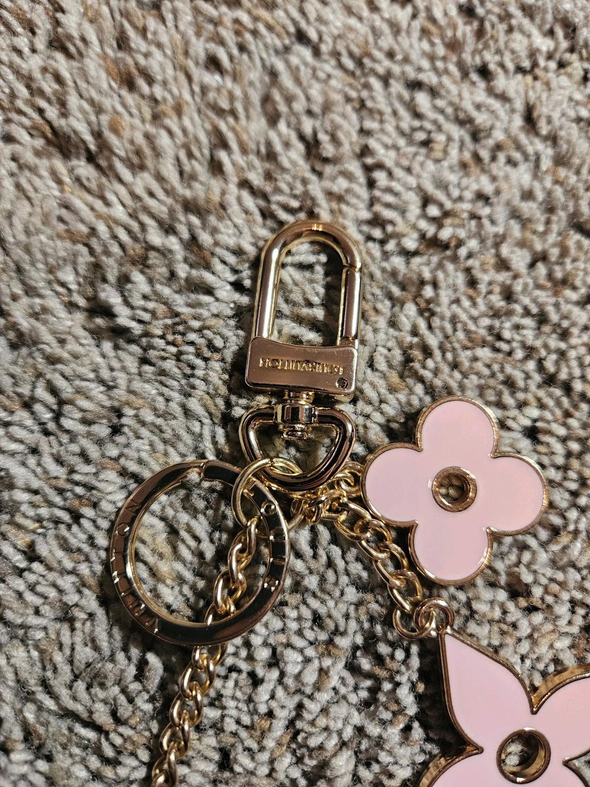Louis Vuitton Pink Gold Keychain Charms - Abington, Pennsylvania - FleaMarketBay