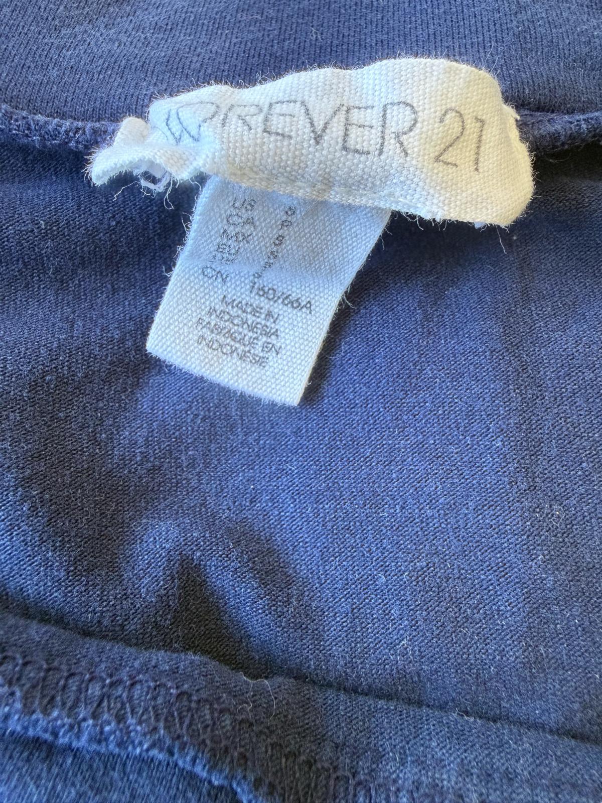 Forever 21 Royal Blue Stretch Mini Skirt  Soft Flattering - Los Angeles, California - FleaMarketBay