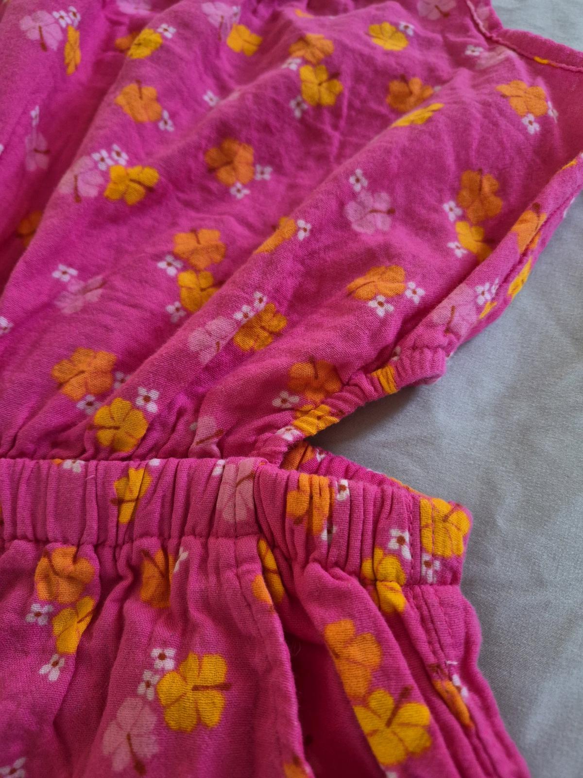 Girls Cat Jack Pink Floral Jumpsuit Size L 1012 NWT Pockets - Winston Salem, North Carolina - FleaMarketBay