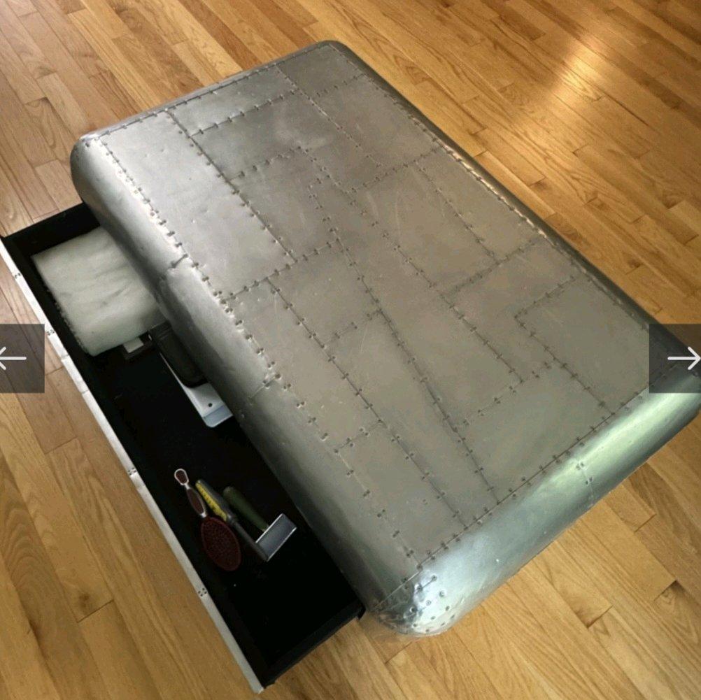 Aluminum coffee table - Los Alamos, California - FleaMarketBay