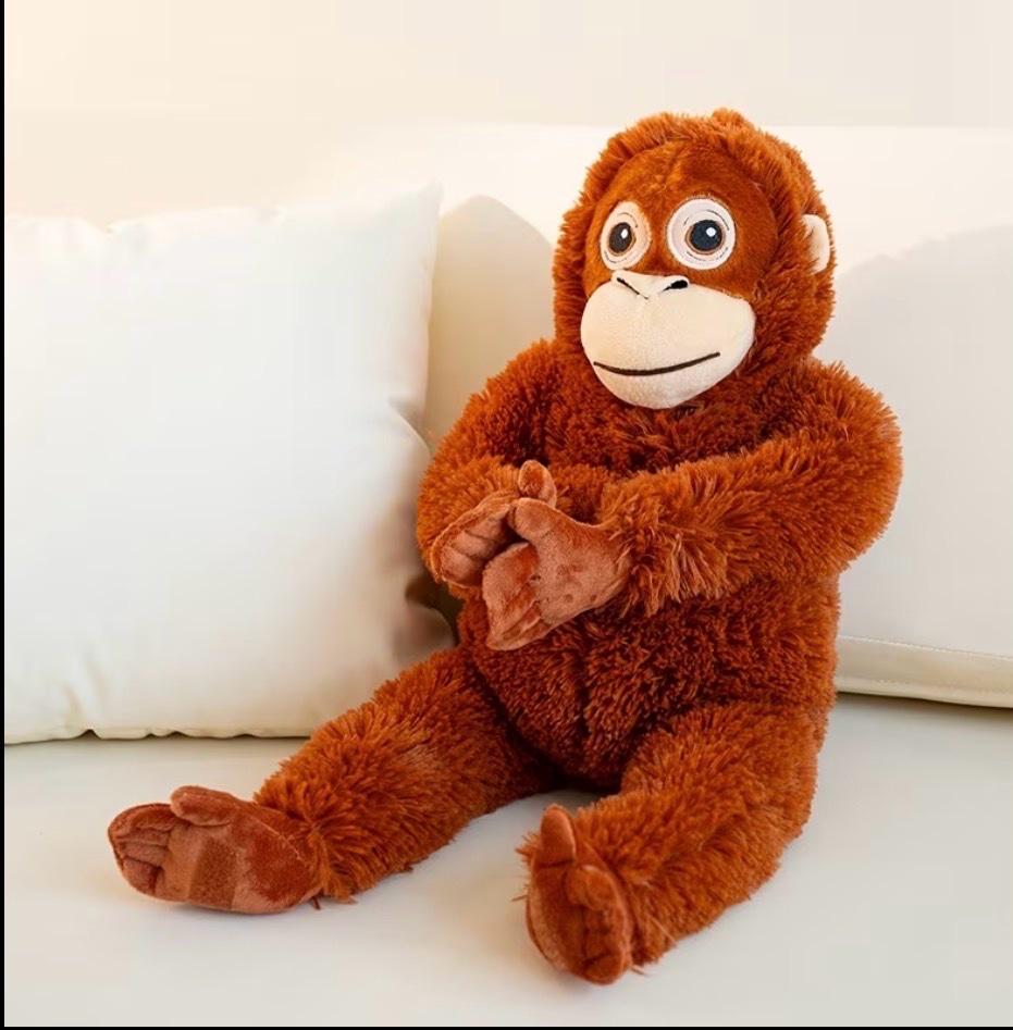 Plush Orangutan Brown Ikea Like Plush 26in  NWOT - Arvada, Colorado - FleaMarketBay