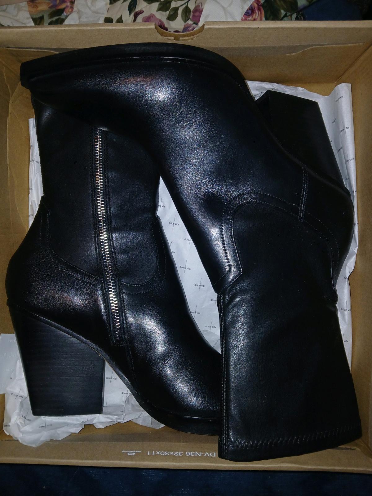 leather dress boots black - Baltimore, Maryland - FleaMarketBay