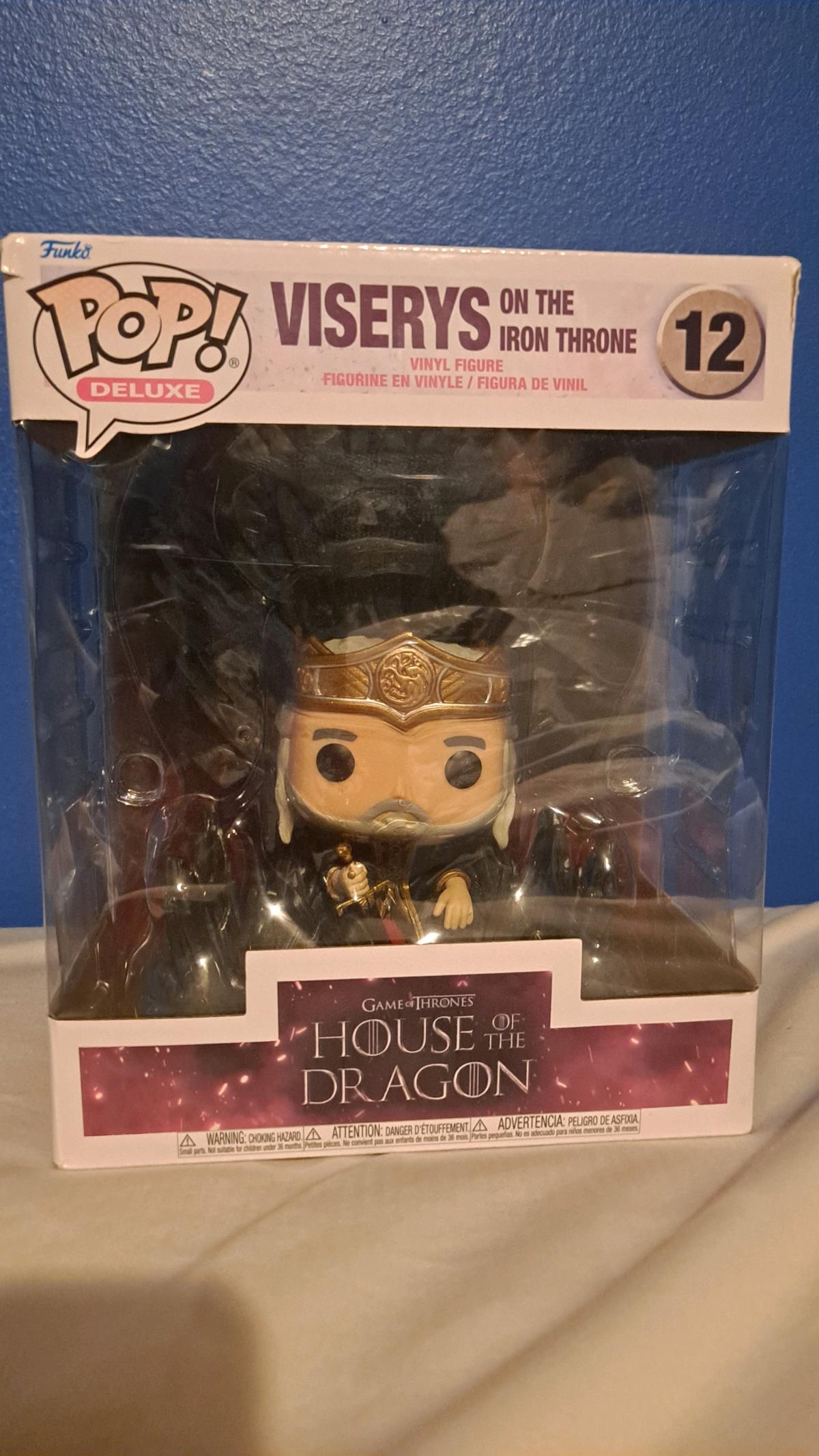 Funko Pop House of the Dragon Viserys on Iron Throne - Winter Park, Florida