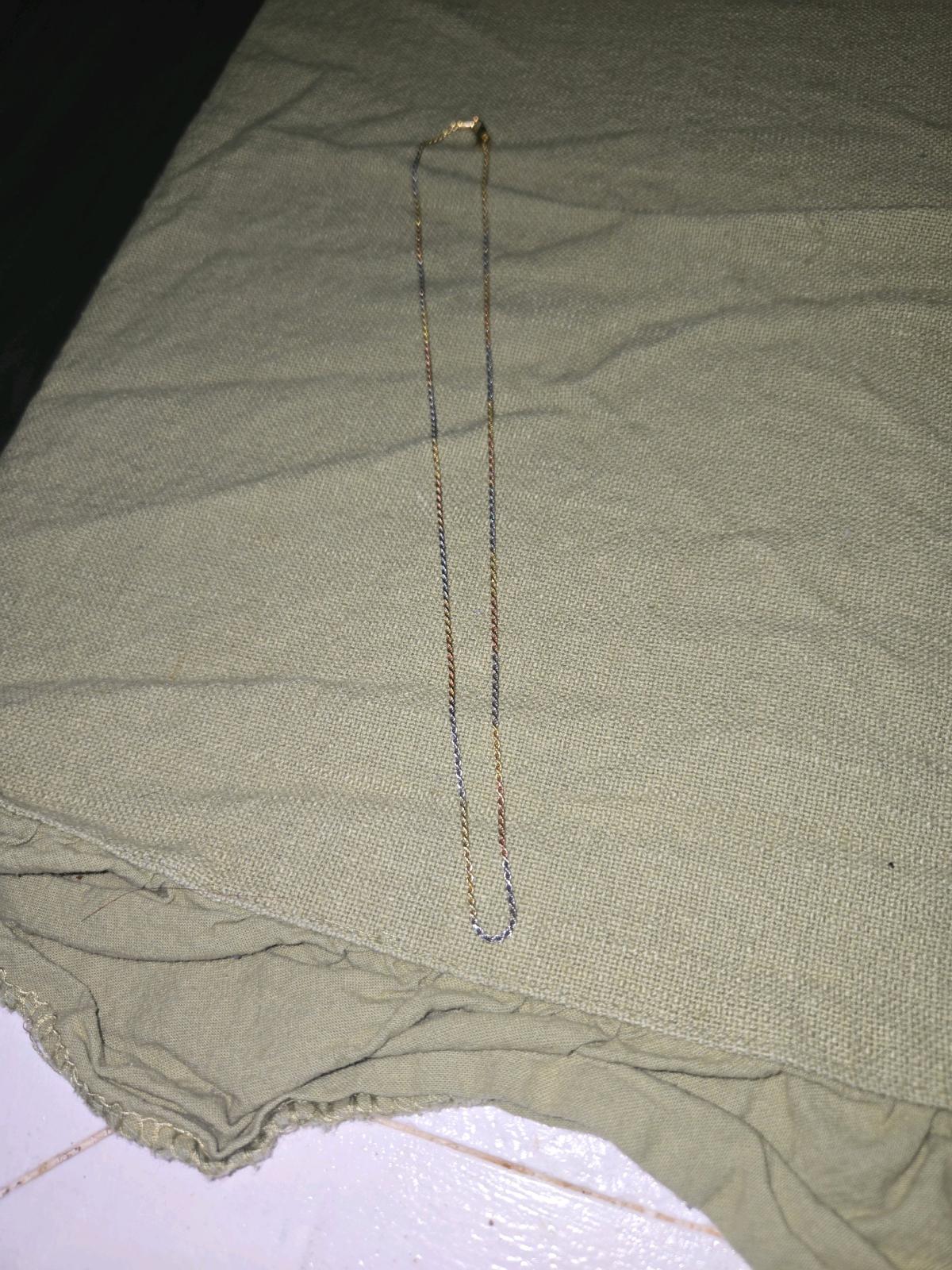 TriTone Sterling Silver Twisted Chain Necklace - Huntsville, Alabama - FleaMarketBay