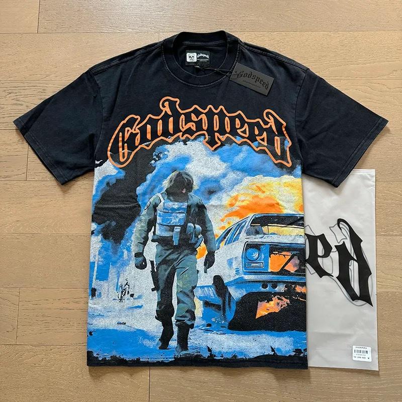 Godspeed designer graphic t - Greensboro, North Carolina