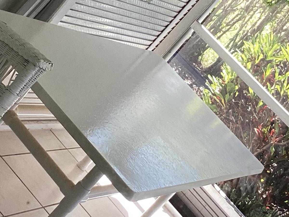 Long white pvc table - Boca Raton, Florida