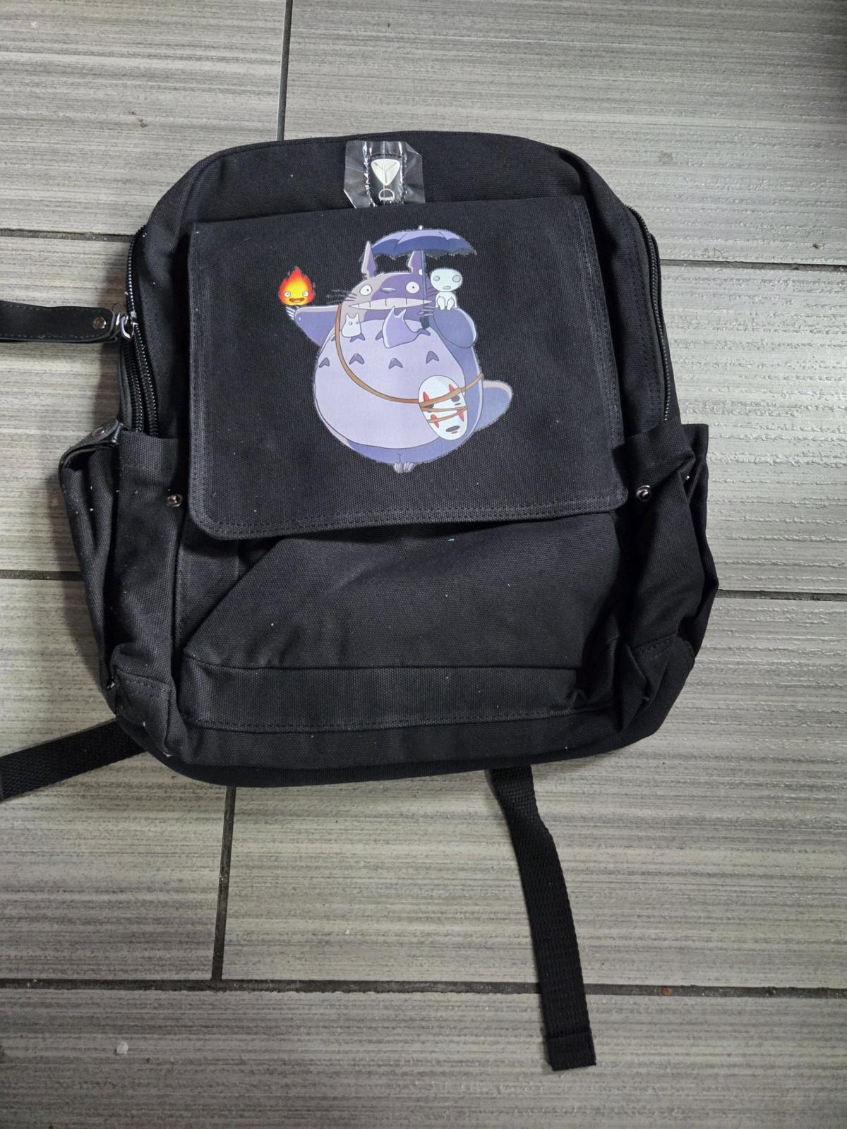 Totor Canvas Anime Backpack