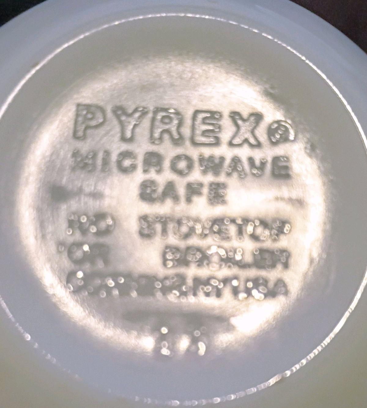 4 vintage Pyrex tea cups - Elberton, Georgia