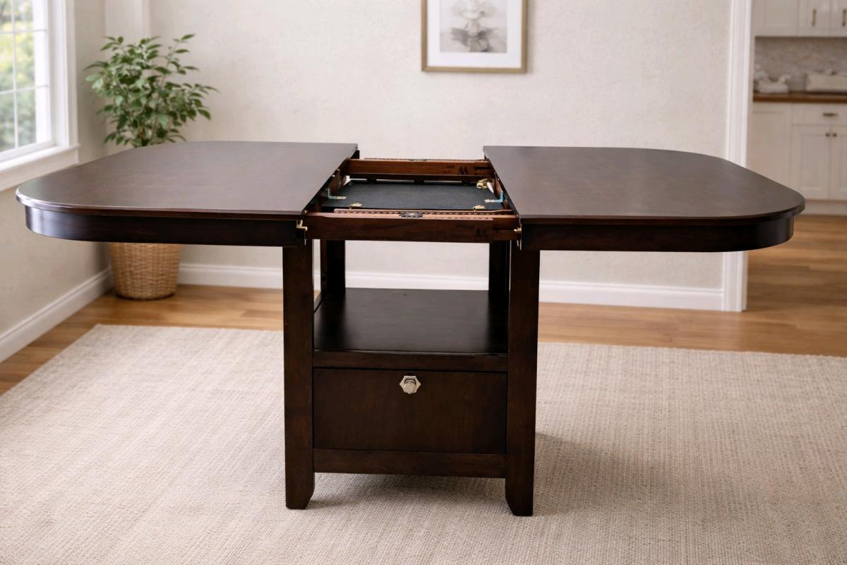 Ashley Furniture Dropleaf  expandable console dining table w - Katy, Texas - FleaMarketBay