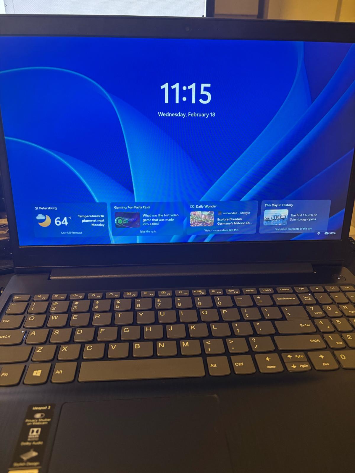 Lenovo IdeaPad 3 Laptop  i3 8GB RAM  Works Good  100 OBO Nee - Saint Petersburg, Florida - FleaMarketBay