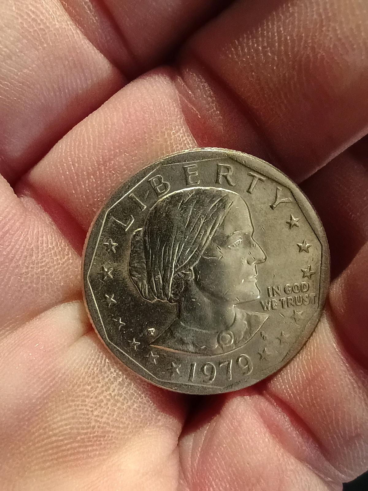1979 Susan B Anthony wide rim verity