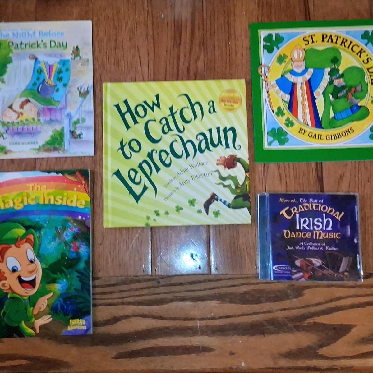 St Patricks Day Bundle 5ft leprechaun Inflatable  Books Art - Philadelphia, Pennsylvania - FleaMarketBay