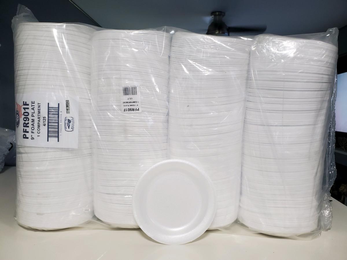 Disposable Foam Plates - Mesquite, Texas