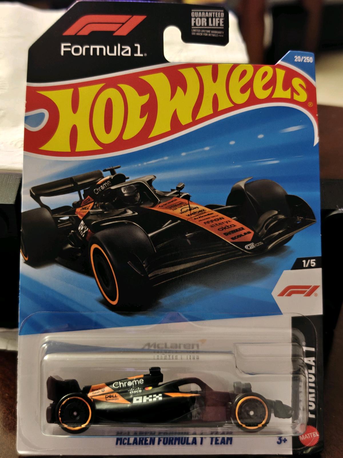 Hot Wheels 164 Formula 1 McLaren F1 Team