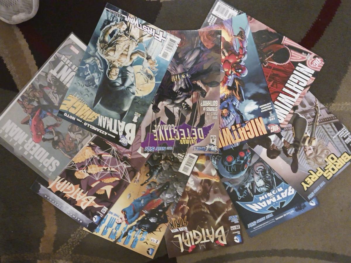 a mystery box of 25 comic