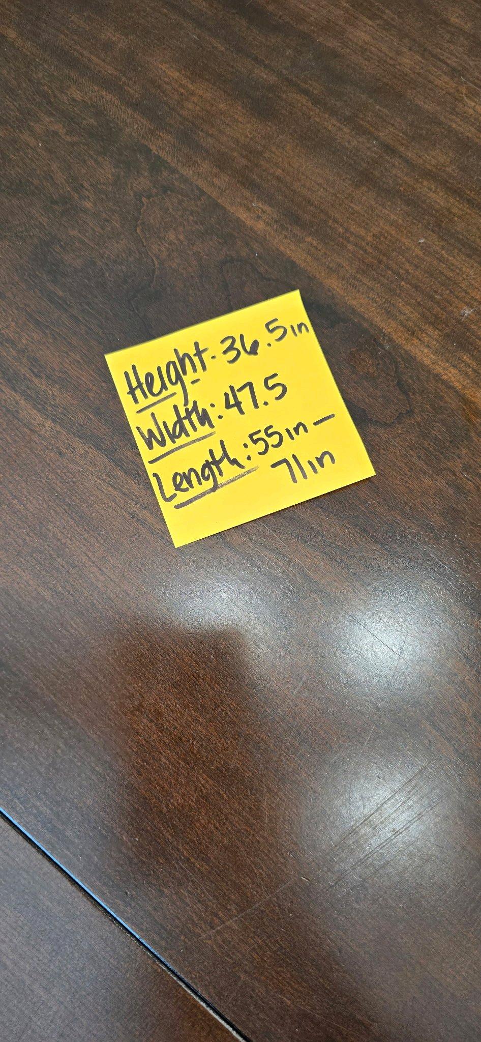 Ashley Furniture Dropleaf  expandable console dining table - Katy, Texas - FleaMarketBay