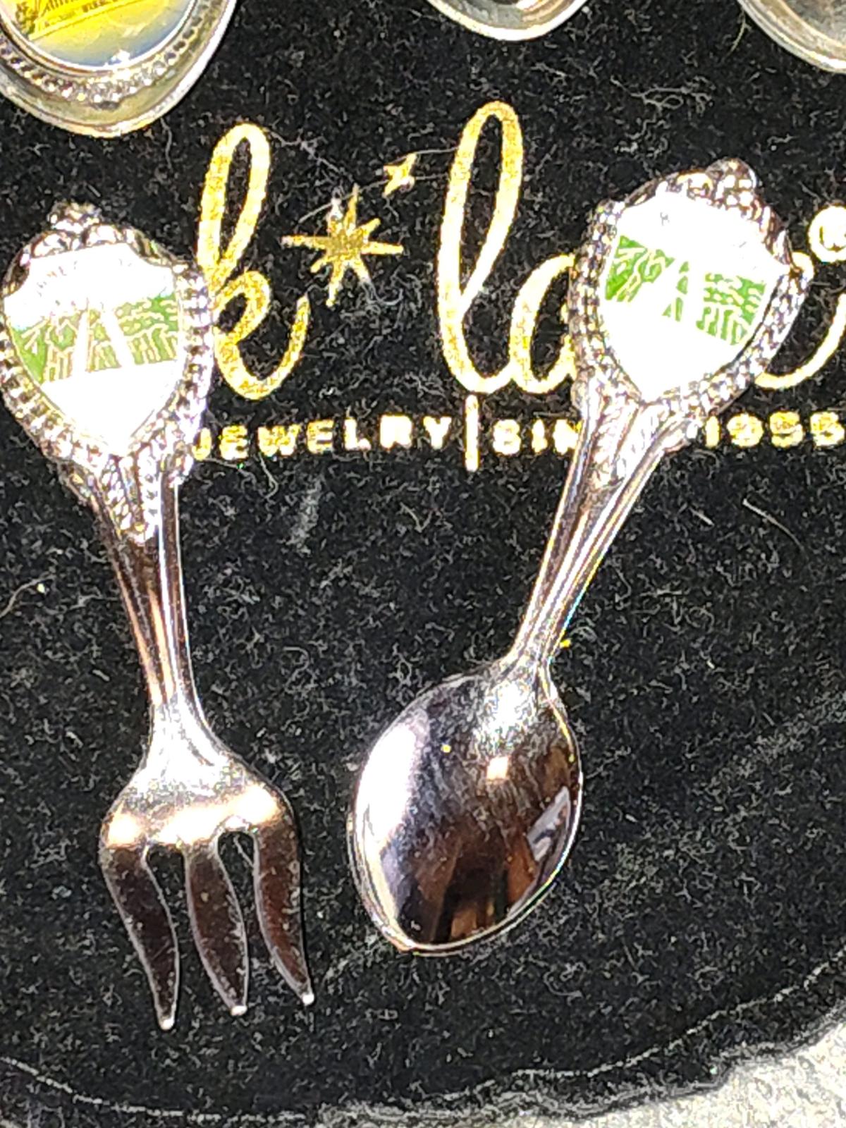 antique silver spoon collection 18 and total - Red Bluff, California - FleaMarketBay