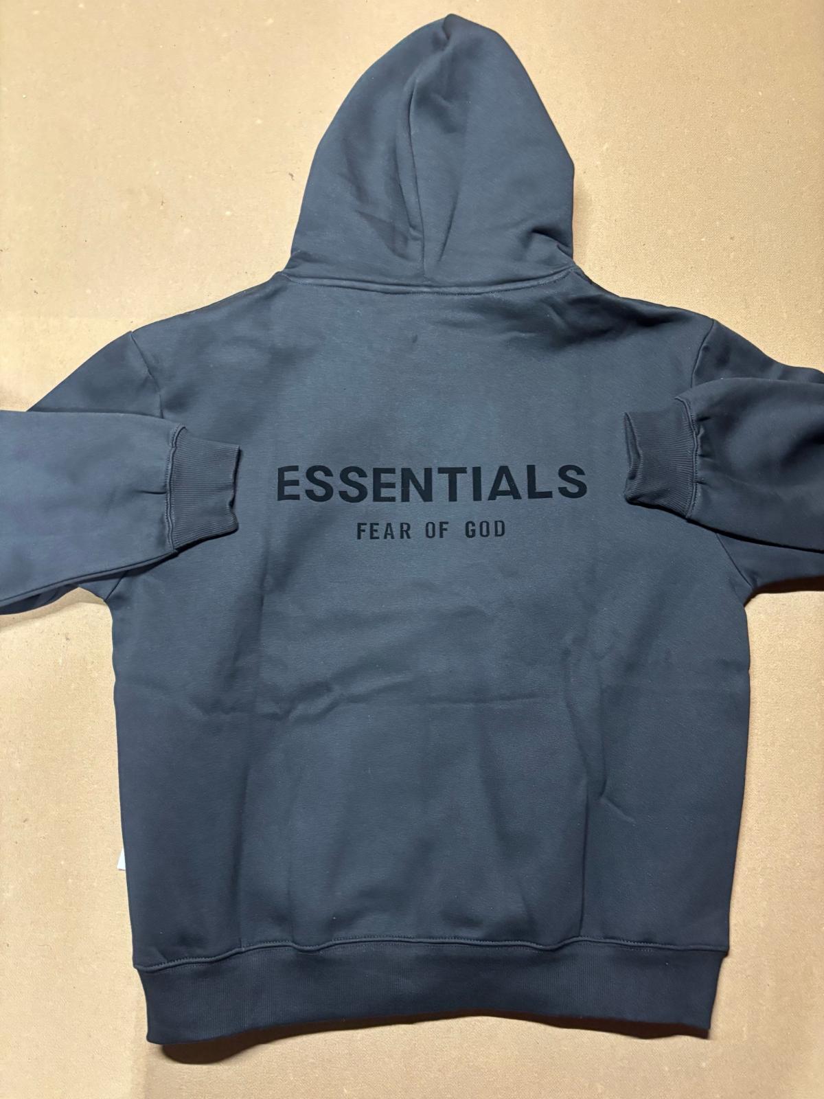 Black Essentials Hoodie - Monroe Township, New Jersey - FleaMarketBay