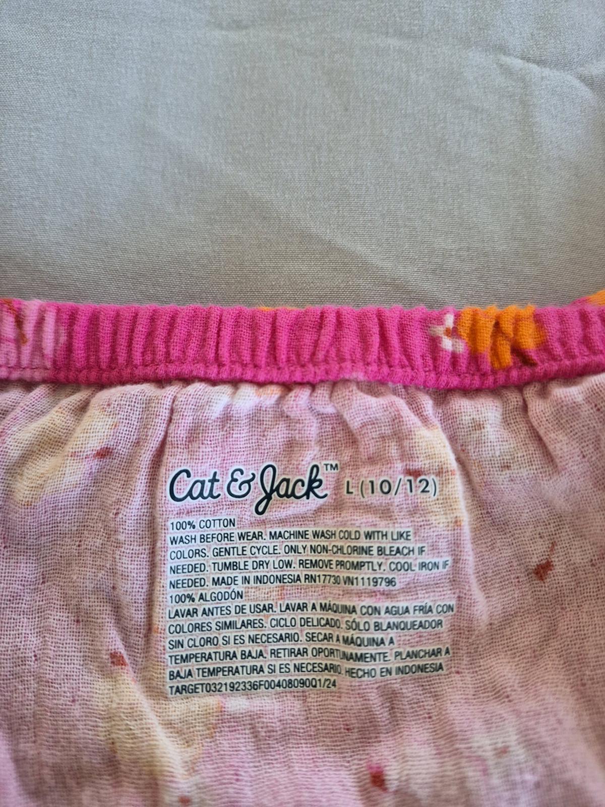 Girls Cat Jack Pink Floral Jumpsuit Size L 1012 NWT Pockets - Winston Salem, North Carolina - FleaMarketBay