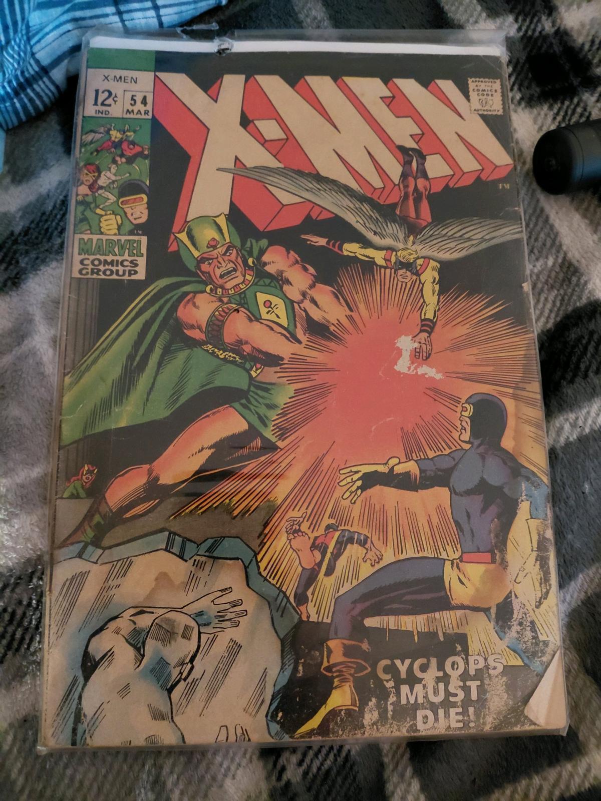 1969 x men comic book cyclops must die 54 - Cleburne, Texas