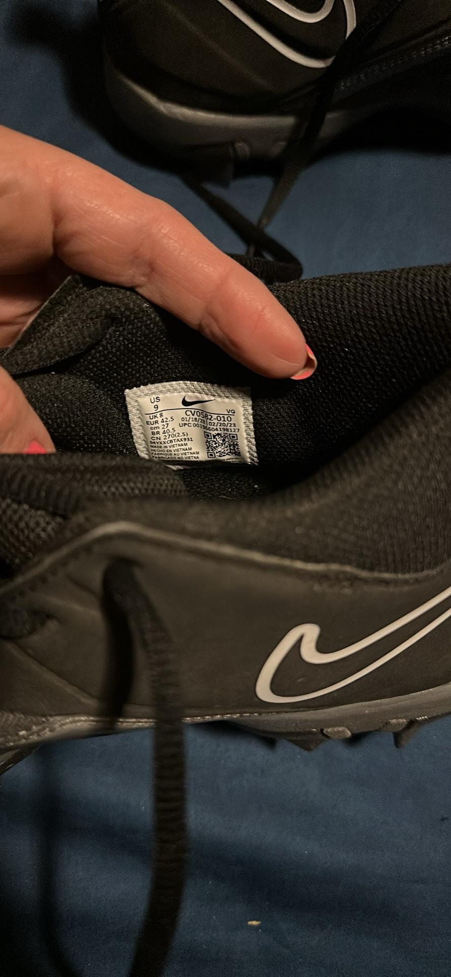 size 9 Nike Alpha Menace 3 Football Cleats - Fort Worth, Texas - FleaMarketBay