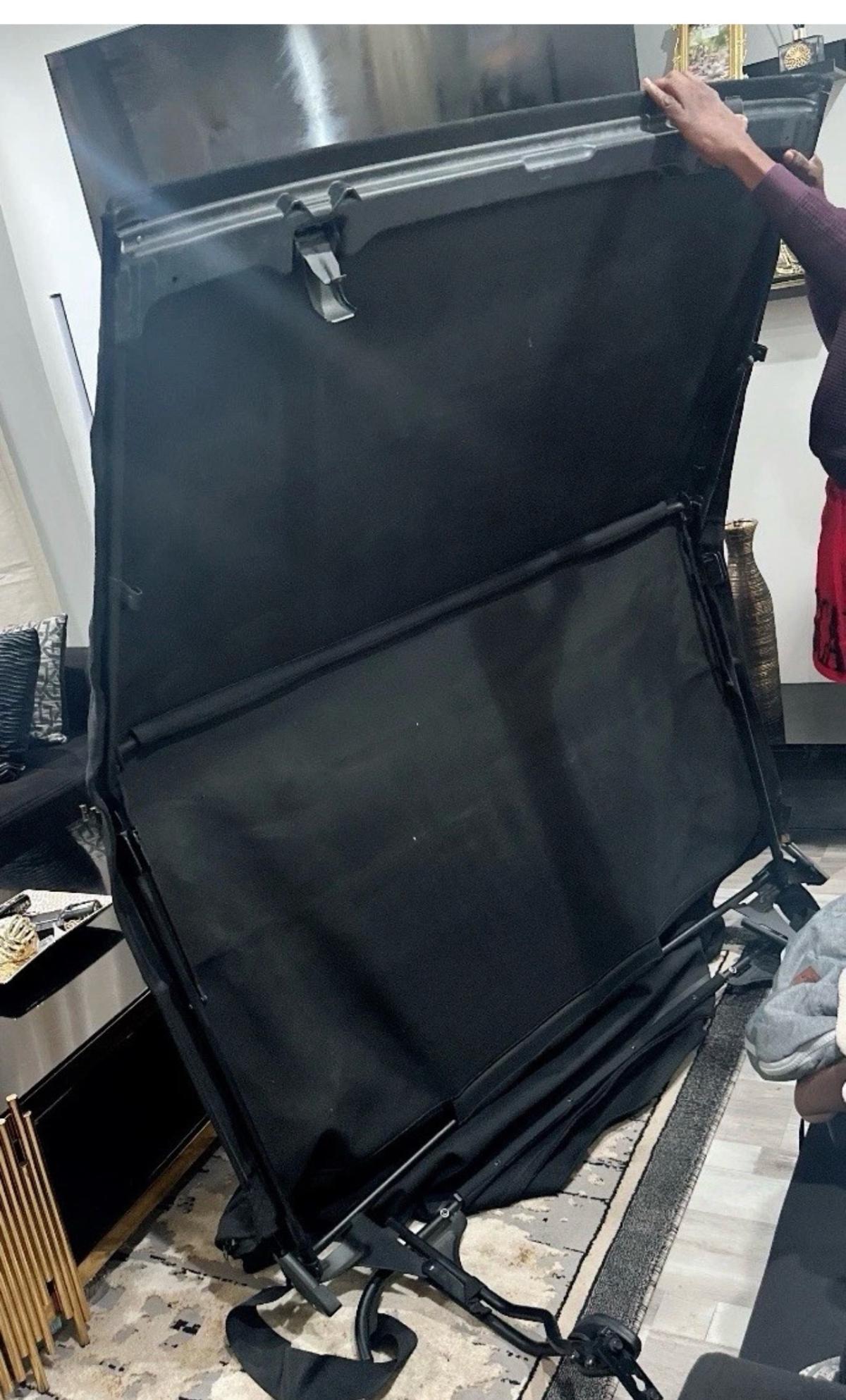 For Jeep Wrangler JK 4 Door 2017 2018 Soft Top  Tinted Zippe