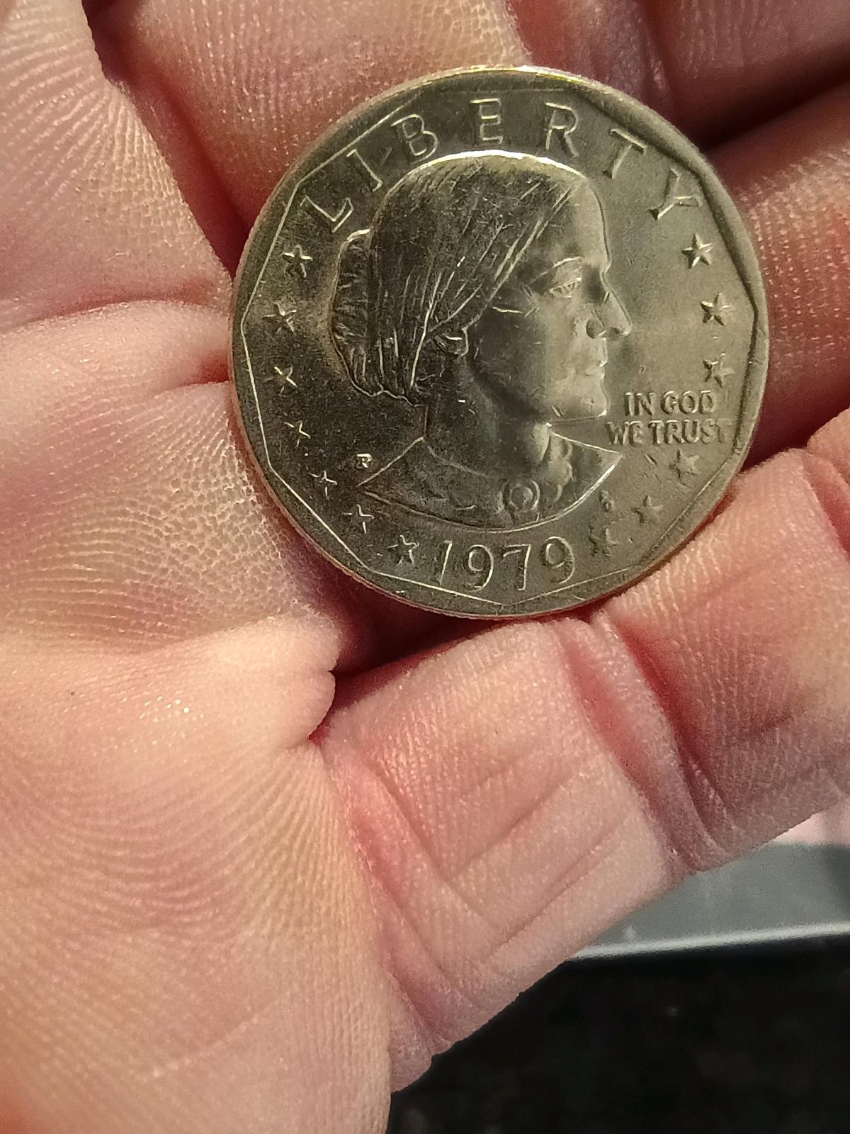 1979 Susan B Anthony wide rim verity - Gallatin, Tennessee - FleaMarketBay